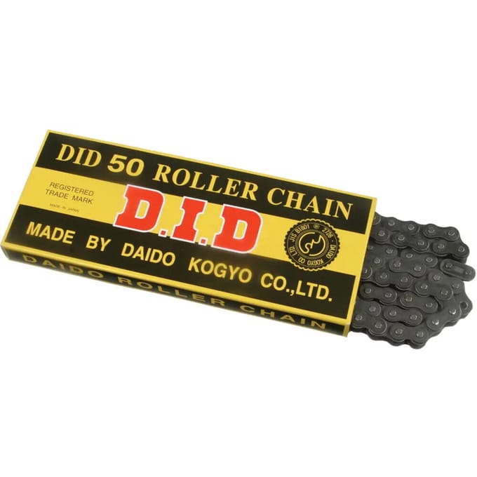 Motorfiets rolketting D.I.D 520(B&B) X 80 Mail. Rj