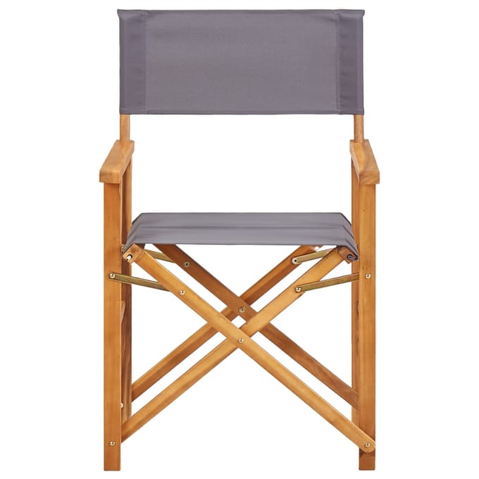 vidaXL - Regisseursstoelen - 2 - st - massief - acaciahout