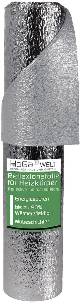 Radiator Reflectiefolie 0,6m x 6m voor Efficiënte Warmte Isolatie