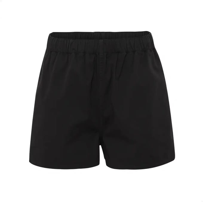 Damesbroek in keperstof Colorful Standard Organic deep black