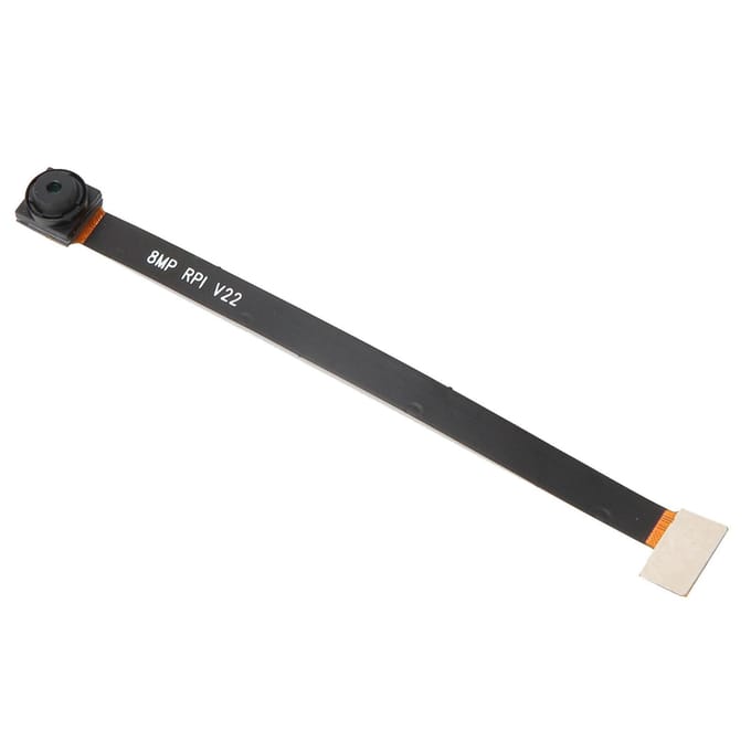 Module de caméra HD 1080P, 8 mégapixels, champ de vision de 77,6 degrés, compatible avec Raspberry Pi 23B+ white
