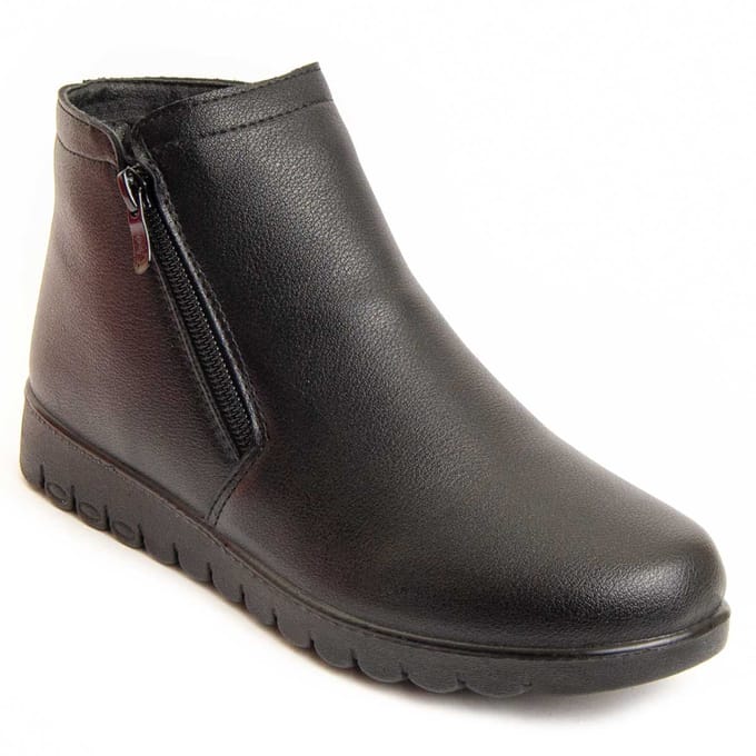 Bottines confortables pour femmes.  Montevita  Bottivita60  95808 38 noir