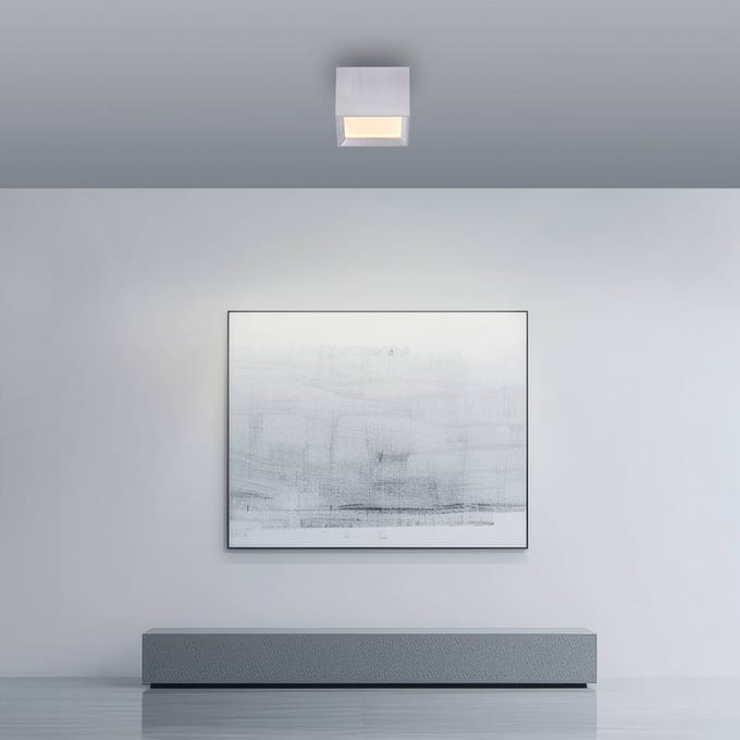 LED plafondlamp PURE Manhattan, stone, 1-lamp, CCT
