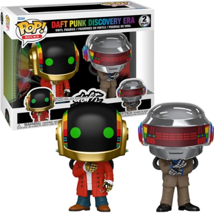 Daft Punk Daft Punk Discovery Era (Pop! Rocks) vinylfiguren Unisex Funko Pop! - Neutraal - Standard