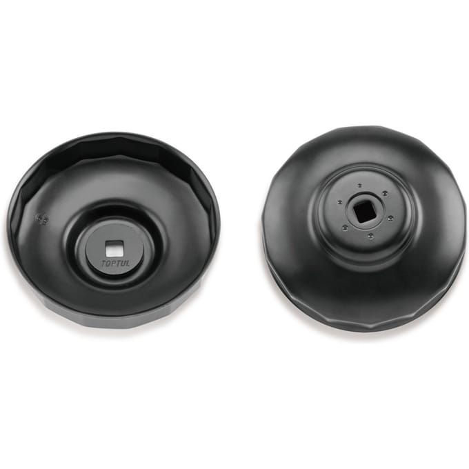 Oliefiltersleutel TOPTUL 76 mm 8-kant