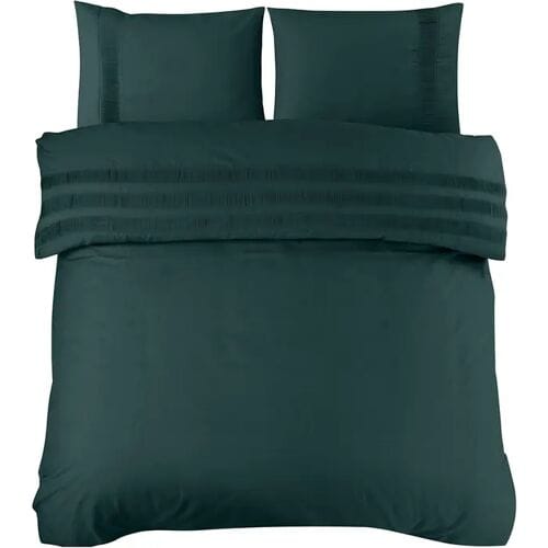 Dreamhouse Dekbedovertrek Bali Groen - Eenpersoons 140 x 200/220 cm + 1 kussensloop