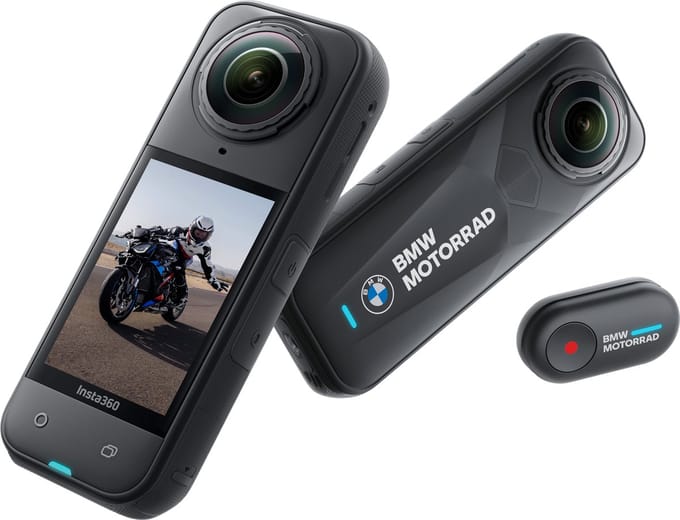 Insta360 X5 - BMW Motorfiets Editie - Actiecamera - 360 graden