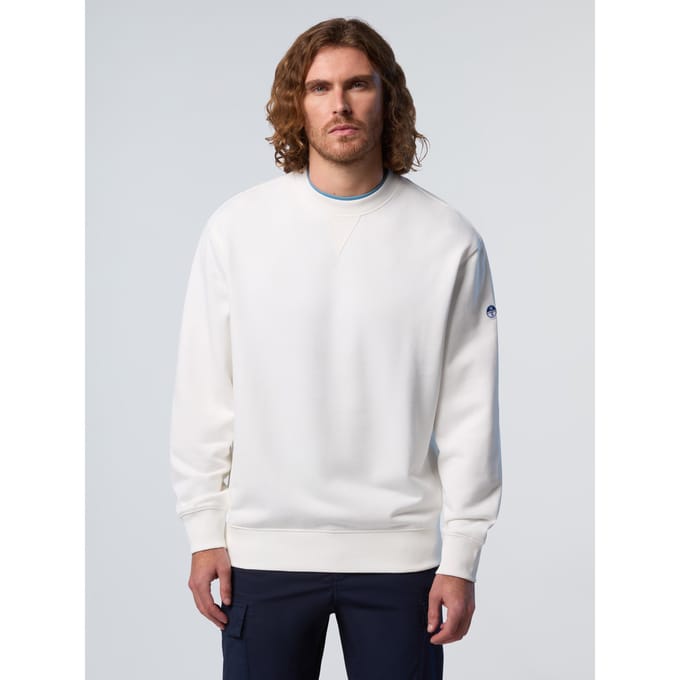 North Sails Sweatshirt Ribbels aan de zijkant