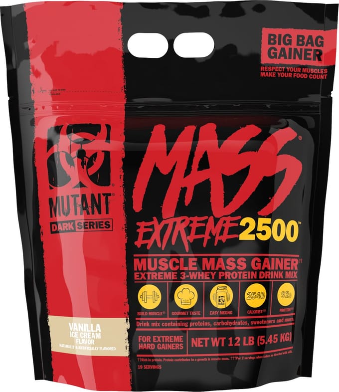 Mutant Mass XXTreme 2500 - 5450 g - Vanille