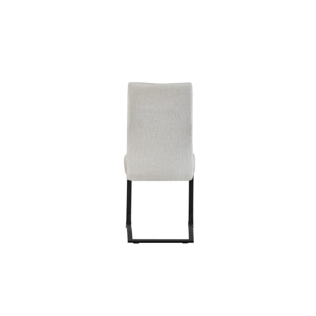 Furnilux Leni eetkamerstoel set van 2 in crème moderne fauteuil met pocketvering