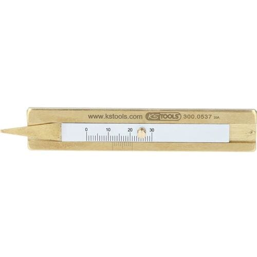 KS Tools 300.0537 Bandenprofieldieptemeter 0 - 30 mm