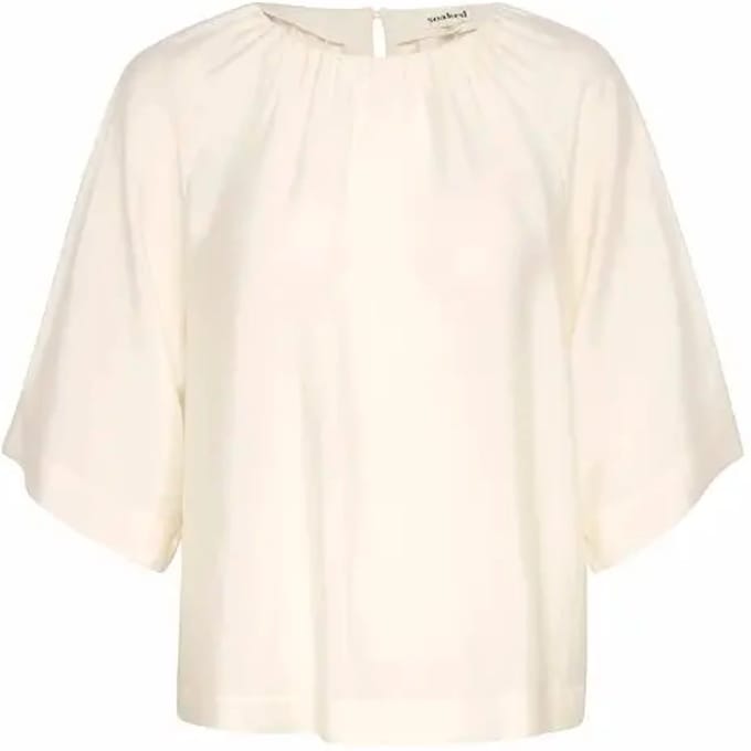Damesblouse met 3/4 mouwen Soaked in Luxury Leodora