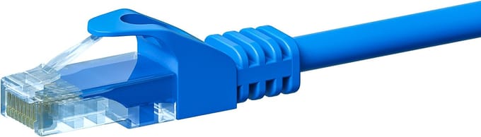 Danicom CAT5e UTP patchkabel - 3 meter blauw - CCA - netwerkkabel - internetkabel - UTP kabel - RJ45 - 1000 mbit/s