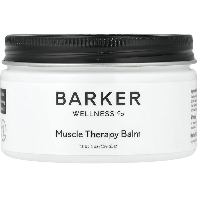 Barker Wellness Co., Spiertherapie Balsem, 120ml (113 gram) white
