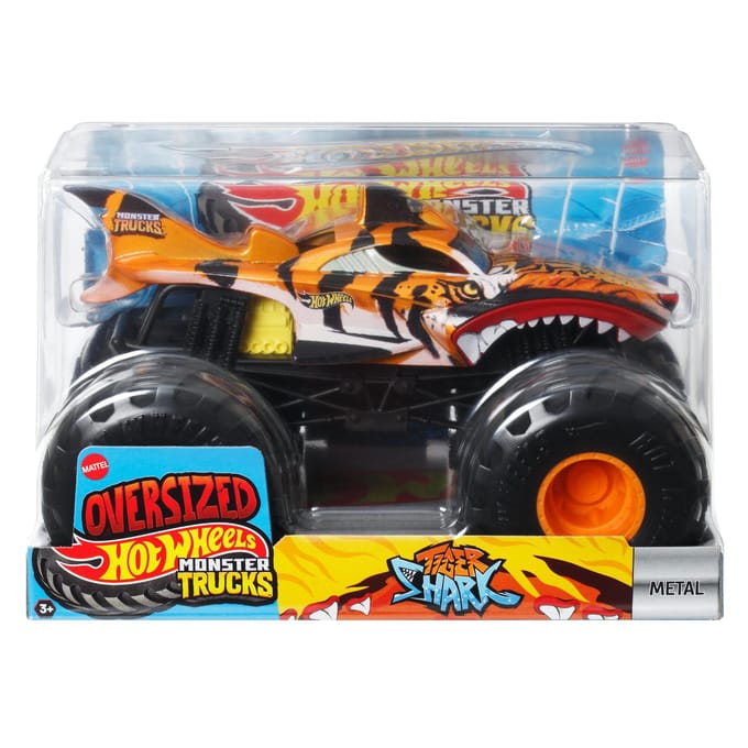 Hot Wheels Grote Monstertrucks Tijgerhaai