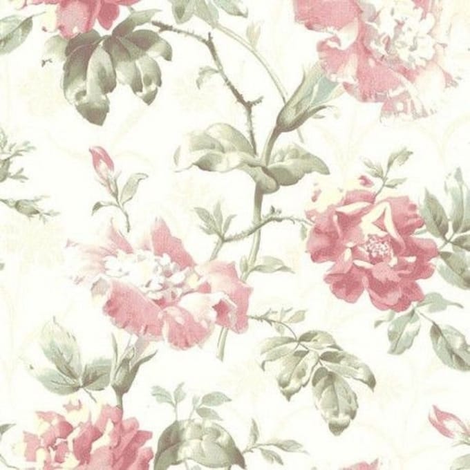 ENGELSE BLOEMEN BEHANG 21001