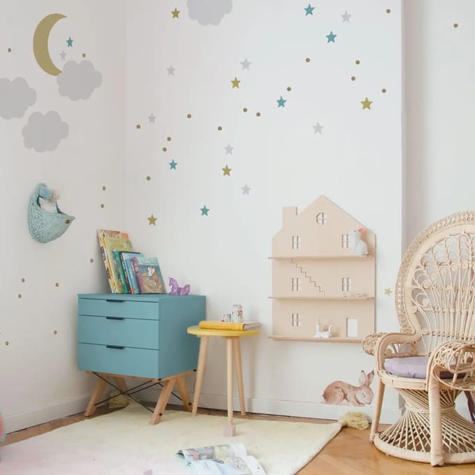 Stickers voor baby's Dekornik Colourful Sky Set