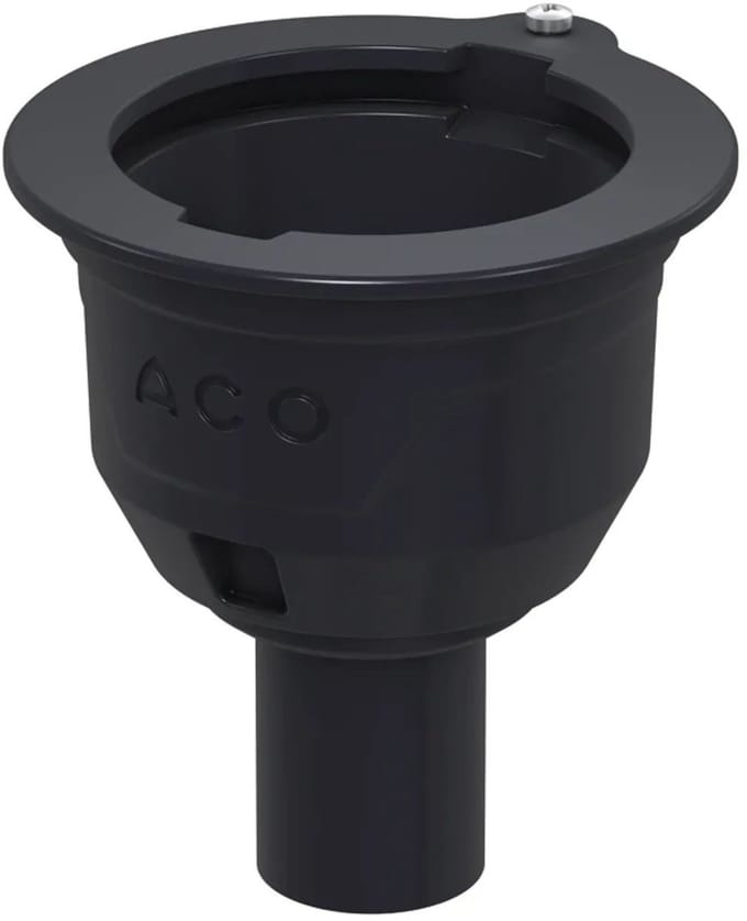 Aco Afvoerlich.200x170mm DN50, 90° met geprimerde keerrand
