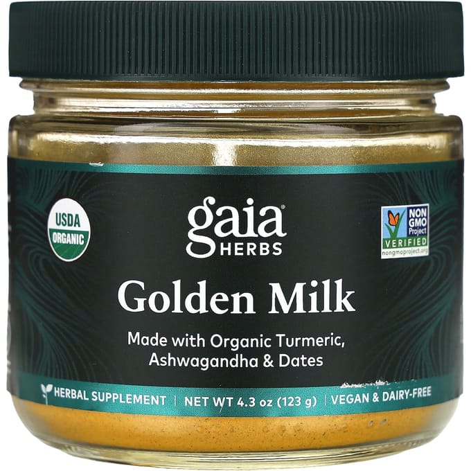 Gaia Herbs, Lait d'or, 120 ml (123 g)