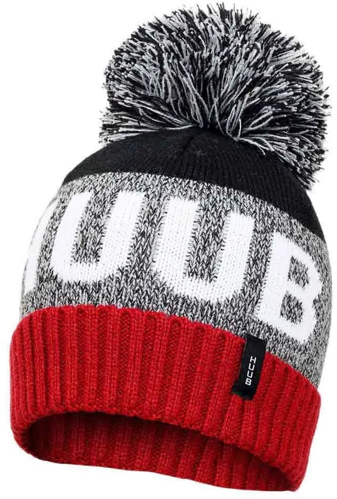 Huub Bobble Muts Grijs