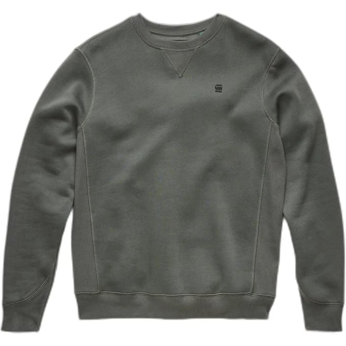 G-STAR Premium core r sw l\s Heren Trui - graphite