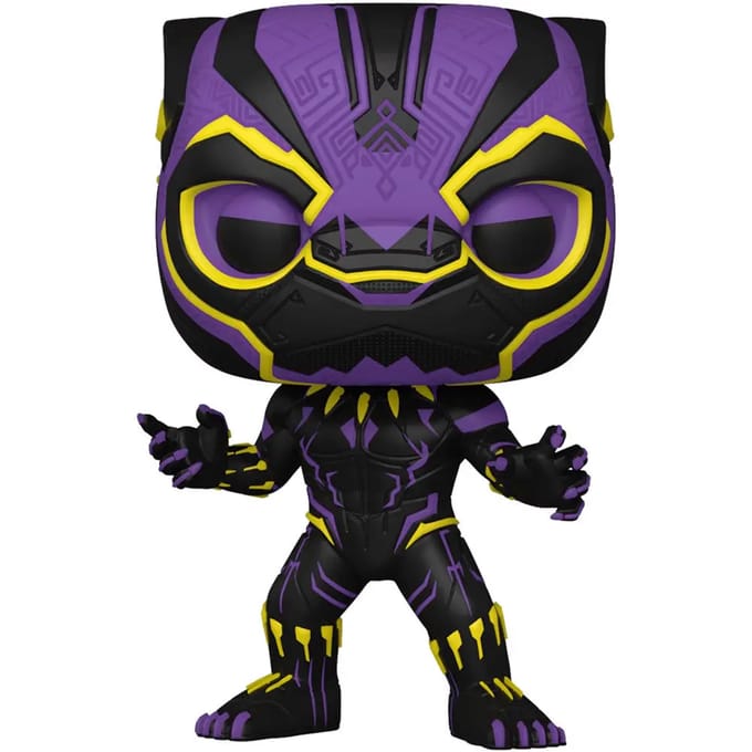 Beeldje Funko POP & T-shirt Marvel Wakanda Forever Black Panther Exclusive