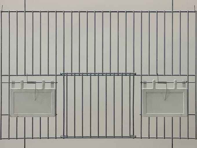 Voorfront 33 x 22 cm met pinnen - Voorfront 33 x 22 cm - Voorfronten - Voorfront 30cm hoog - Kooien