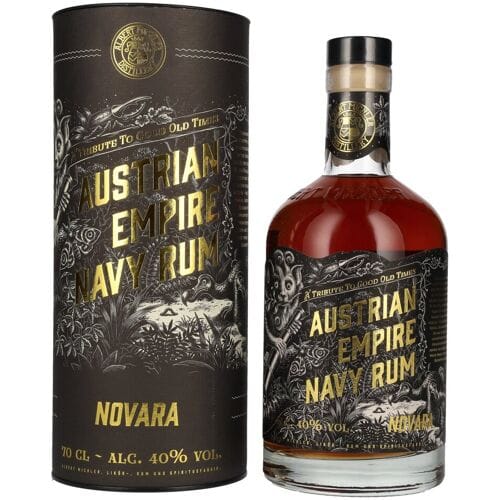 Austrian Empire Navy Rum NOVARA 40% Vol. 0,7l in geschenkverpakking