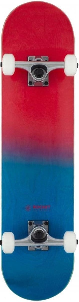 Rocket Skateboard - Double dipped red 7.5