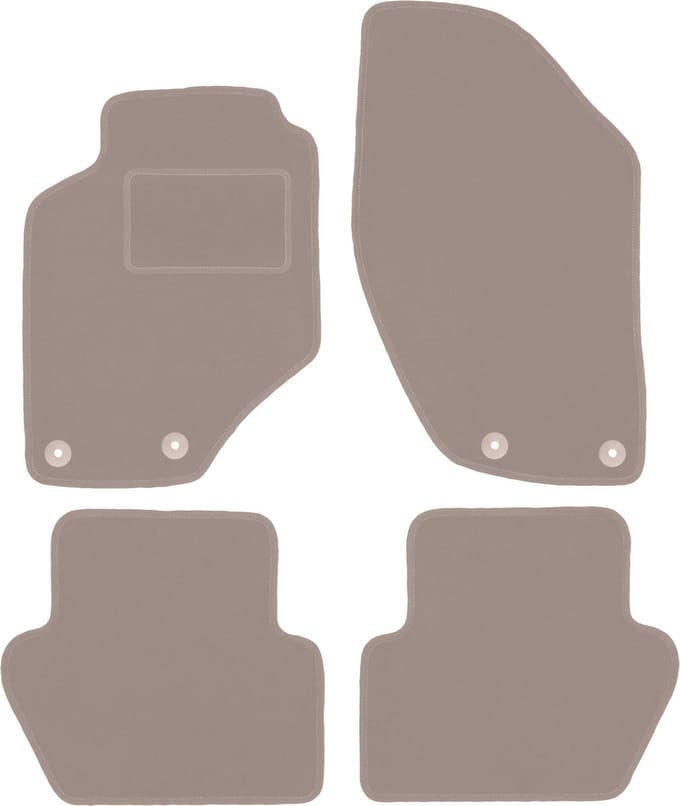 Beige veloursmatten voor: Volvo V70 I stationwagen (1996-2000)