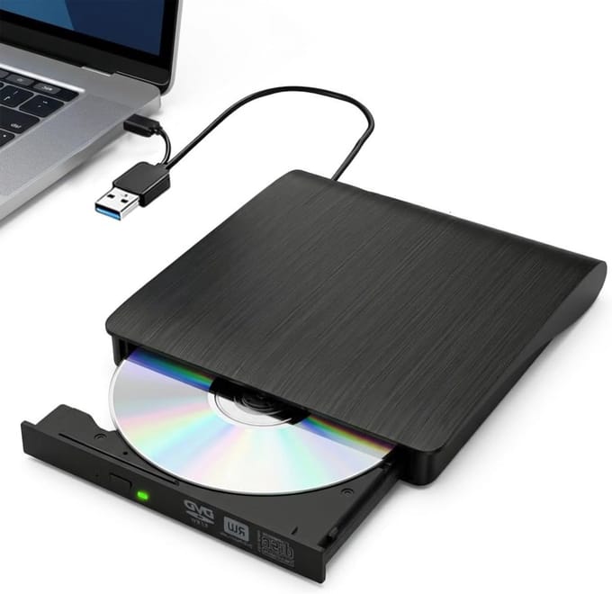 MRKK® Externe DVD Speler voor Laptop - CD Brander - Plug & Play