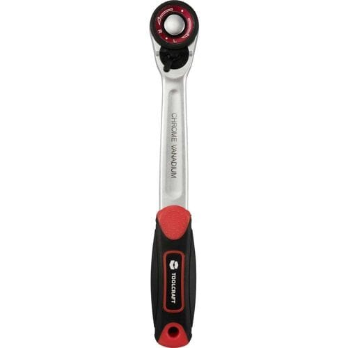 TOOLCRAFT TO-9626403 Omschakelratel 1/4 (6,3 mm) 13.5 cm
