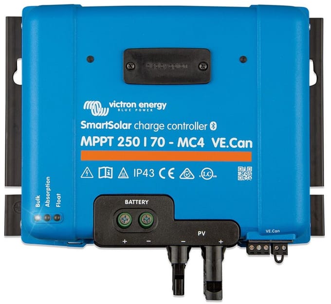 Victron SmartSolar MPPT 250/70-MC4 VE.Can (12/24/48)