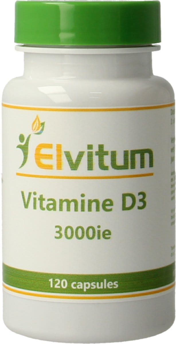How2behealthy - Vitamine D3 3000 ie - 120 capsules