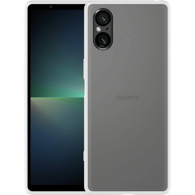 Just in Case Xperia 5 V Siliconen (TPU) Hoesje Transparant
