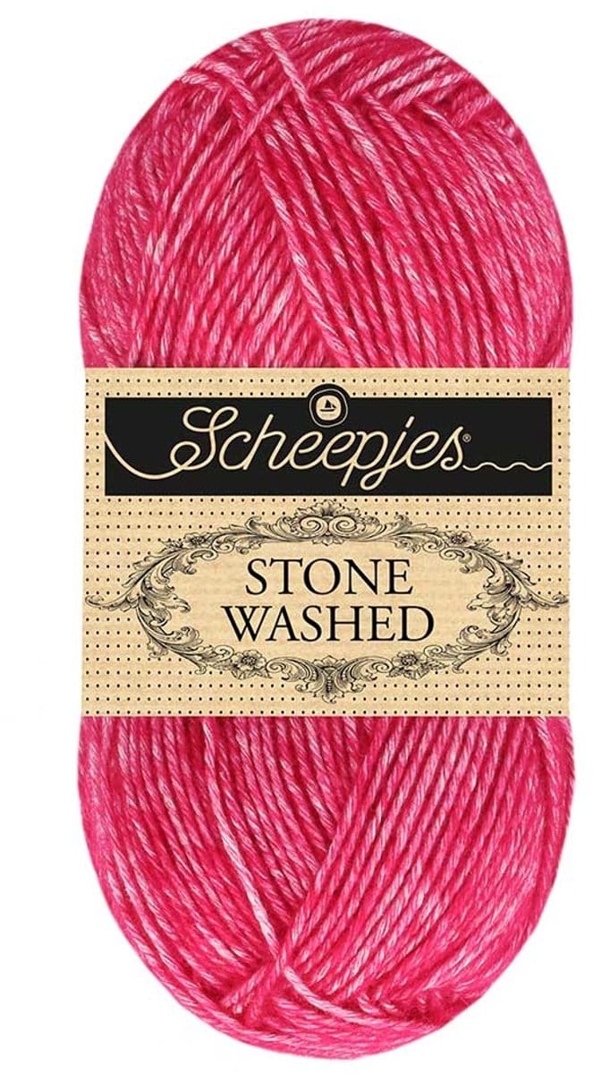 Scheepjes Stone Washed - 839 Eudialyte - Haakgaren / Breigaren