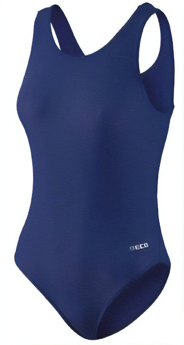 BECO Badpak - Dames - Polyamide/elastaan - Donkerblauw - Maat 38