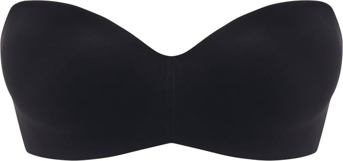 Chantelle - Norah - Bandeau T-shirt bh - Strapless - Soft Feel - ZWART