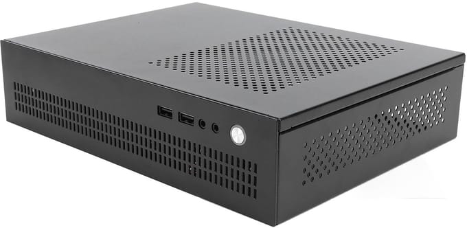 Dailygoody - Mini Behuizing - Compacte PC behuizing - Ideaal voor Gamingcomputer - Klein formaat - Ondersteuning SSD - Efficiënt en robuust ontwerp