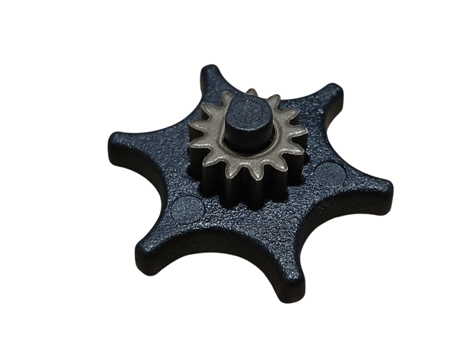 Chain tensioner wheel