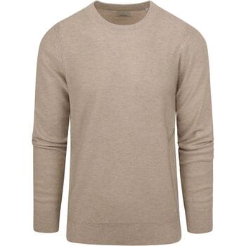 Dstrezzed Pullover Beige Melange - Maat XXL - Heren - Pullovers