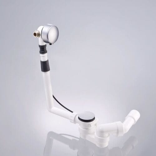 Sturotec bathtub drain and overflow fitting with eccentric, for special bathtubs, STTGKAT011