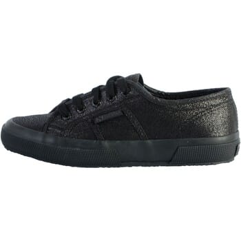 Superga - Dames Sneakers 2750 Lamew Total Black - Zwart - Maat 36