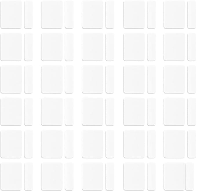 Vervangende Kleefpads - Sensor Pads - Beveiligingssystemen Installeren - Precisie Voorgesneden - 30 Sets - Wit