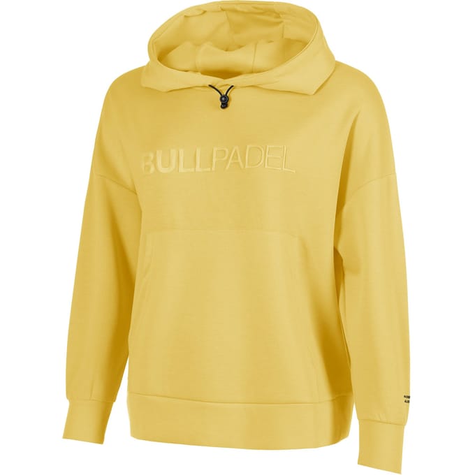 Bullpadel Silba Sweater Met Capuchon Dames-Geel