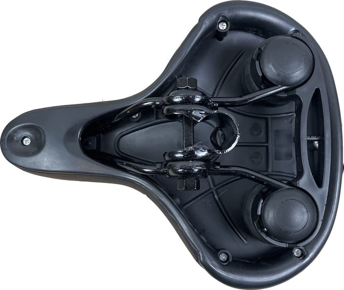 Hbs Sd-201 Fietszadel - Extra Comfortabel - Zwart
