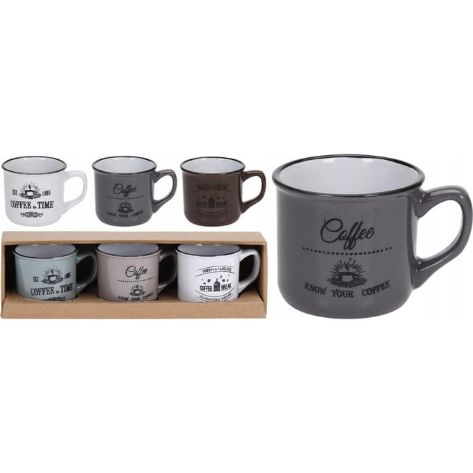 Mok 100cc espresso set a 3 stuks Koffiebekers