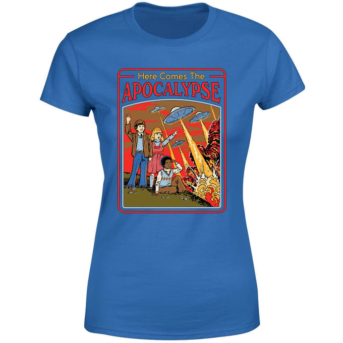 Here Comes The Apocalypse Women's T-Shirt - Blue - L - Blue