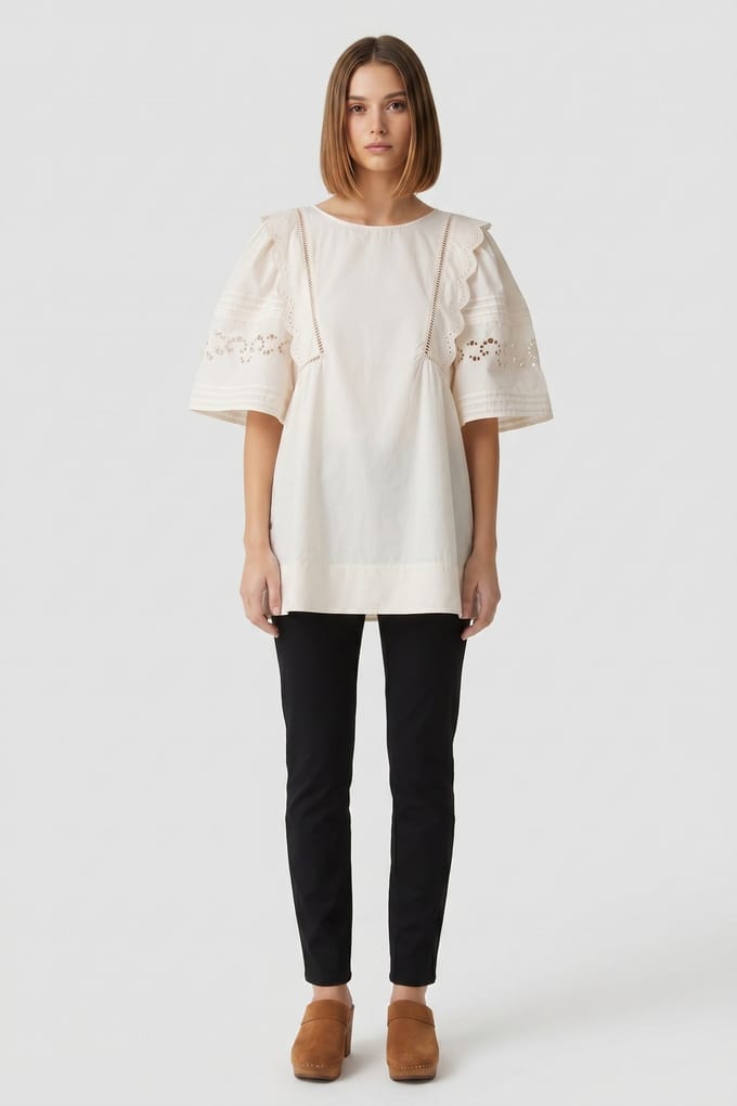 & Other Stories Frankie Dress White Größe: L | Minikleider Outlet | Damen | Weiß