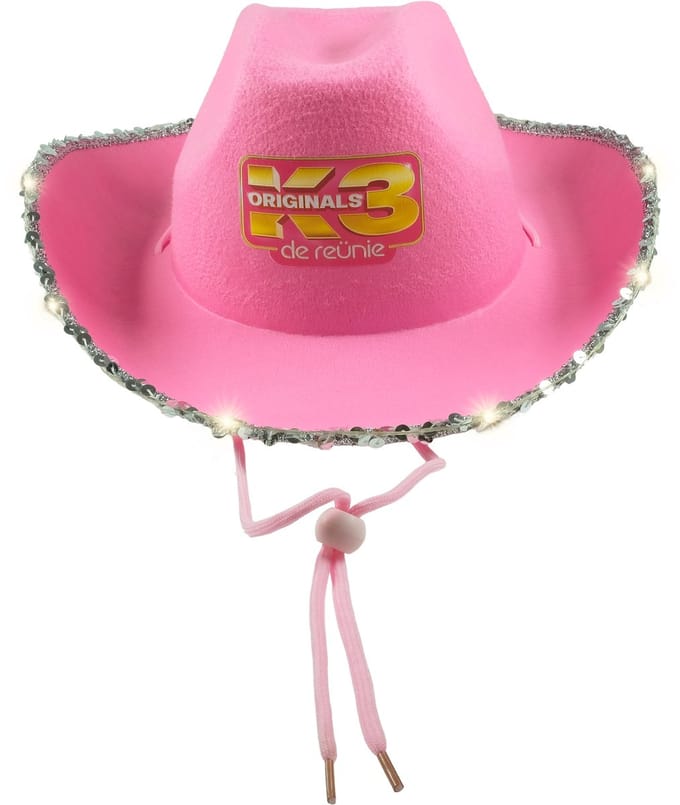 K3 - Verkleedhoofddeksel - K3 Originals - Cowboyhoed